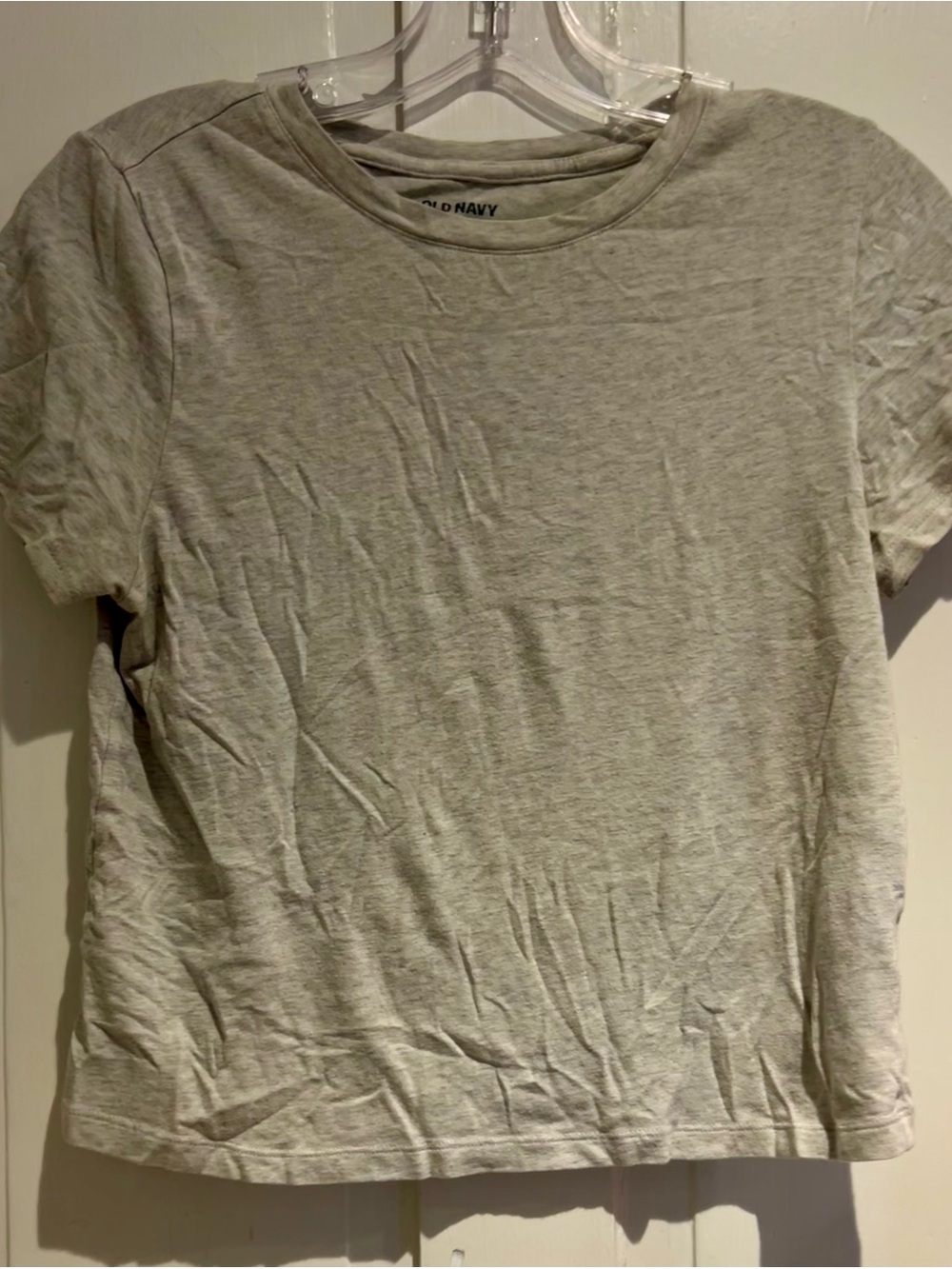 Gray old navy shirt